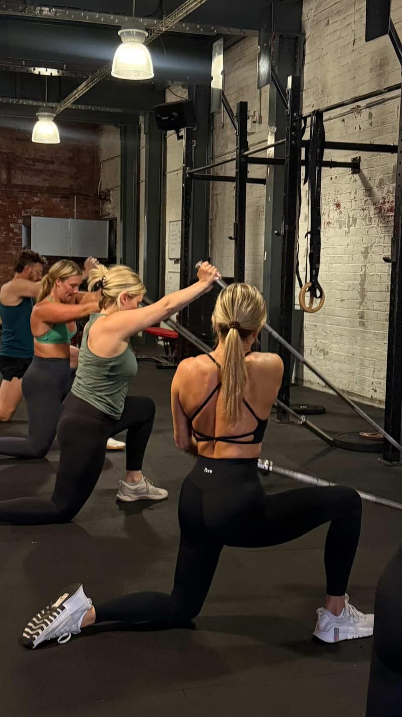 Customer photo review of Core High-Waisted Leggings | Charcoal Grey