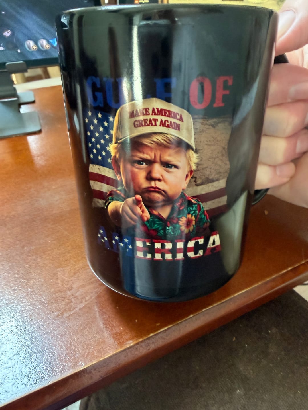 Customer photo review of Gulf Of America Mug