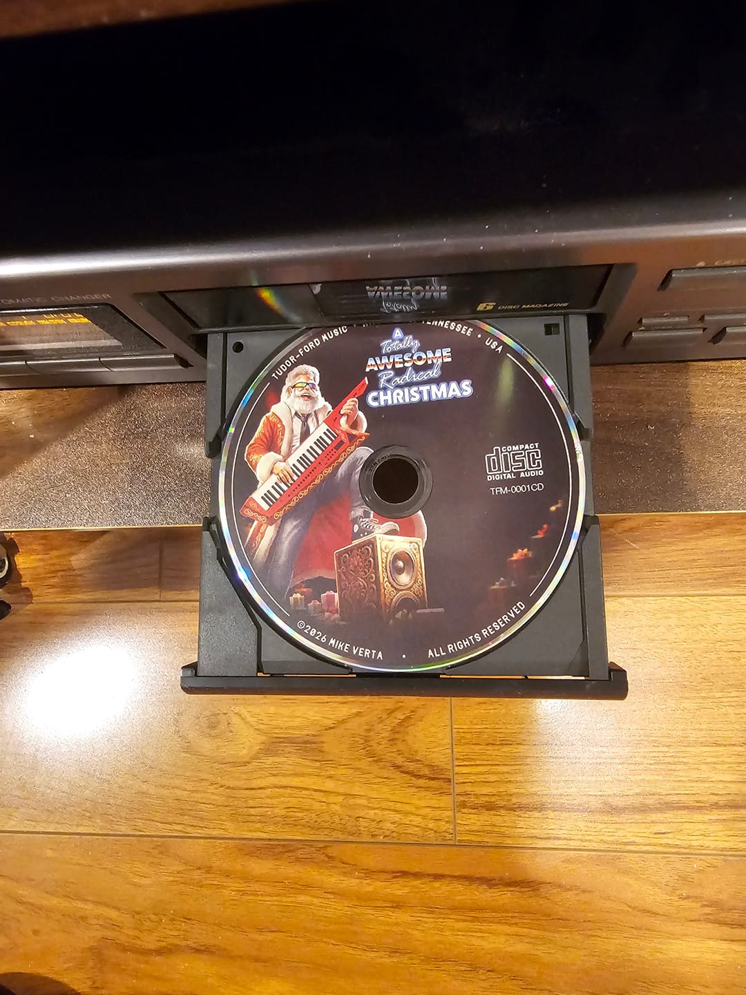 Customer photo review of A Totally Awesome Radical Christmas - Compact Disc