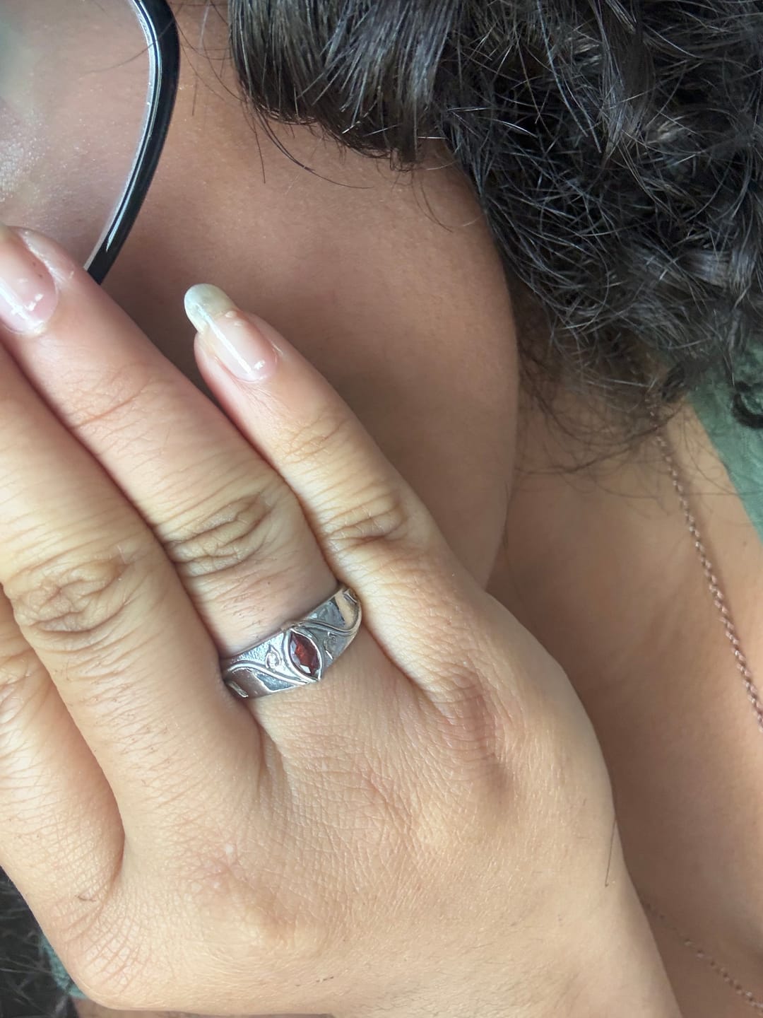 Customer photo review of BIRTHSTONE RINGS