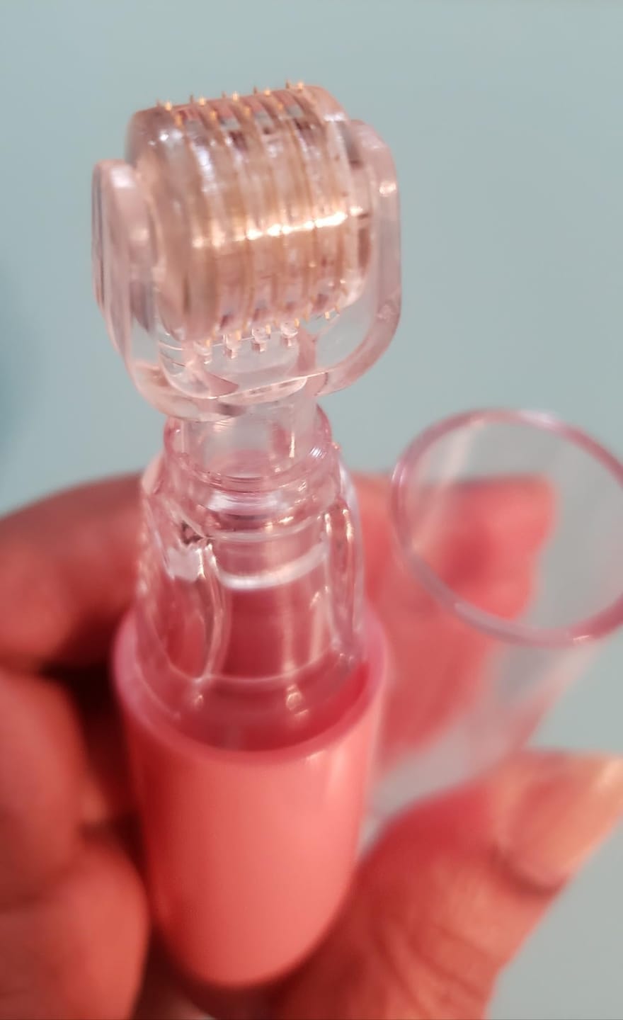 Customer photo review of Salutly • Rullo Microneedle Effetto Filler