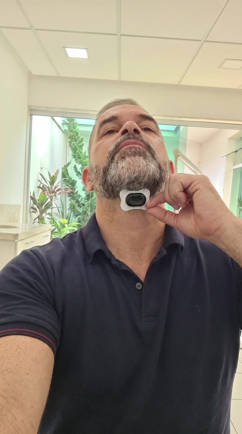 Customer photo review of Silens Pro — Elimina ronquidos y apnea del sueño