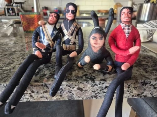 Customer photo review of Mini Michael Doll Plush