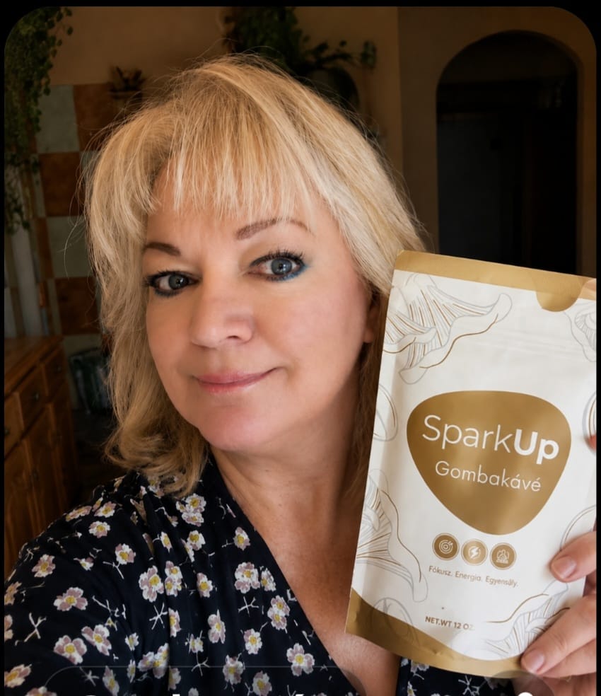 Customer photo review of SparkUp™ - Adaptogén kávékeverék gombákkal