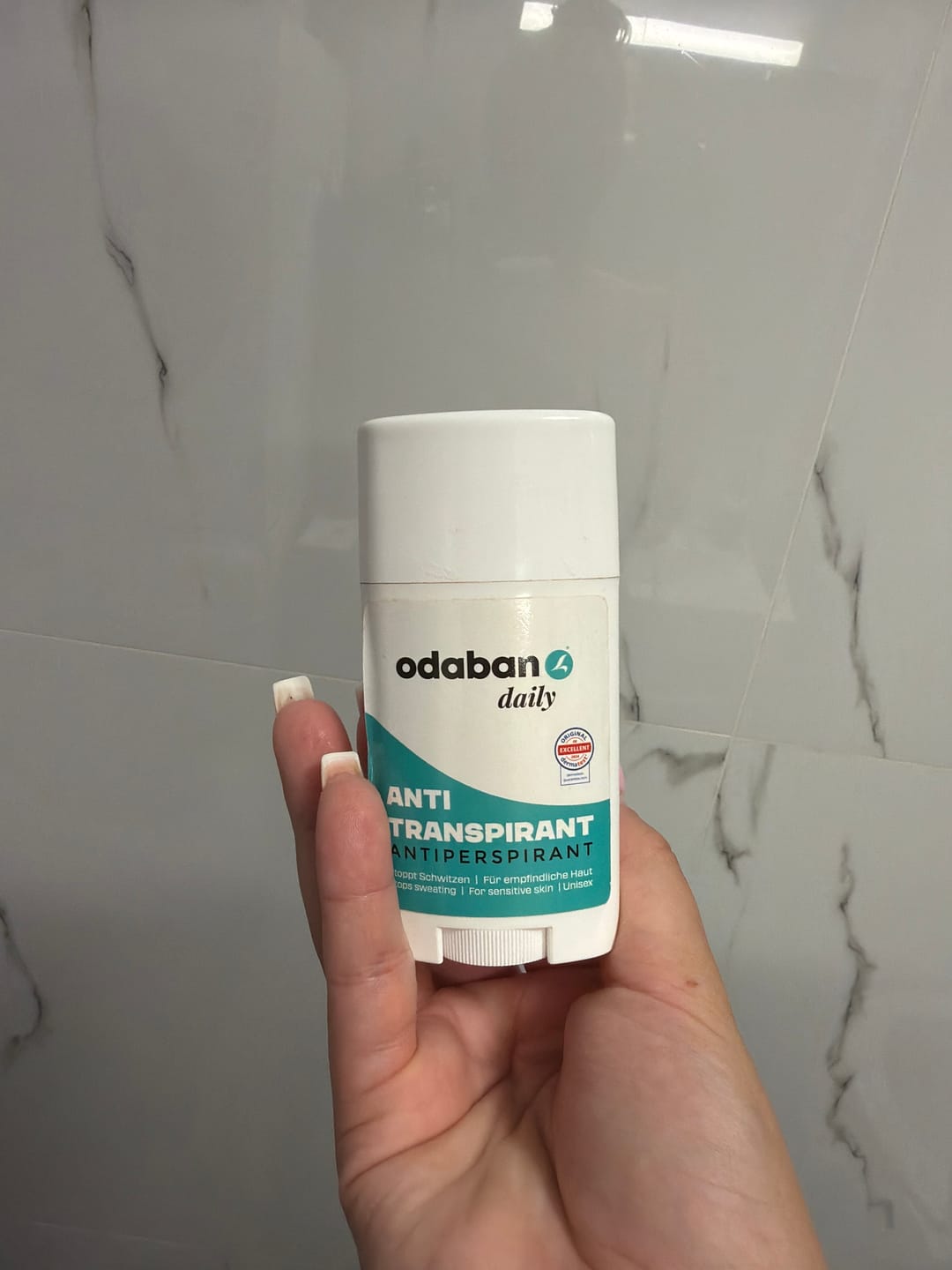 Customer photo review of odaban® Daily An­ti­perspirant Deo Stick