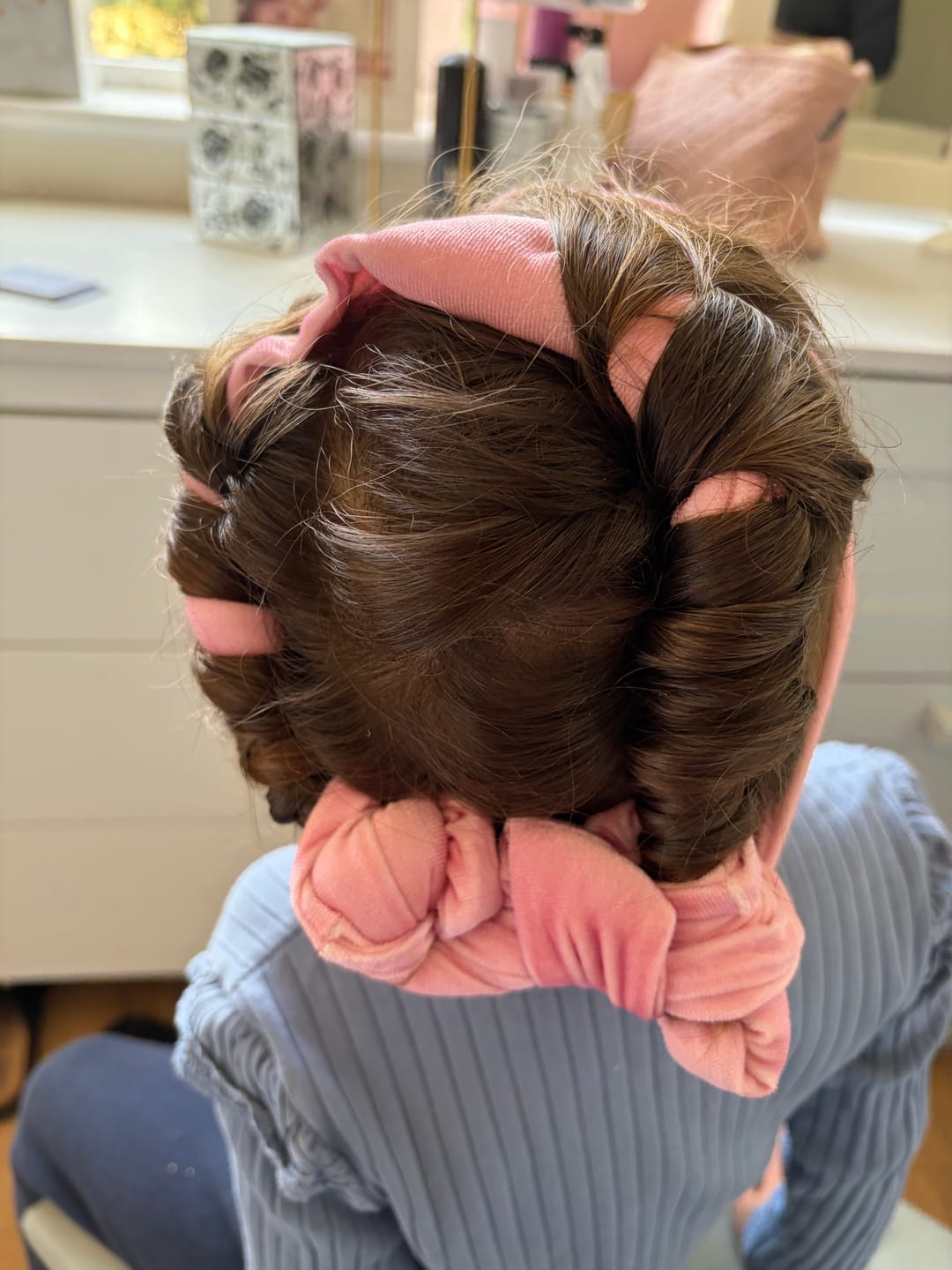 Customer photo review of KIDS Lockenband - Blush I Original