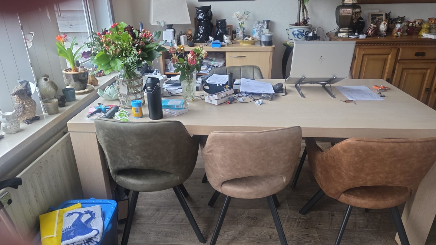 Customer photo review of Tenno draaibare stoel - Groen