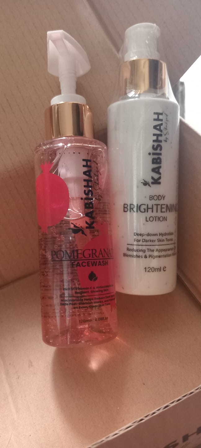 Customer photo review of DazzleSkin Body Hydrating Lotion