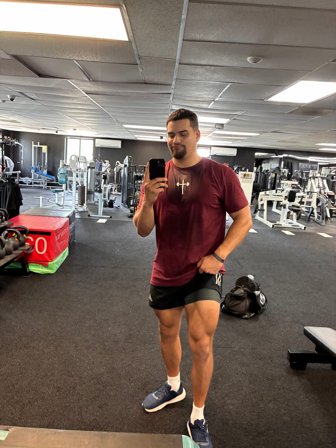 Customer photo review of Sovereign Performance Tee