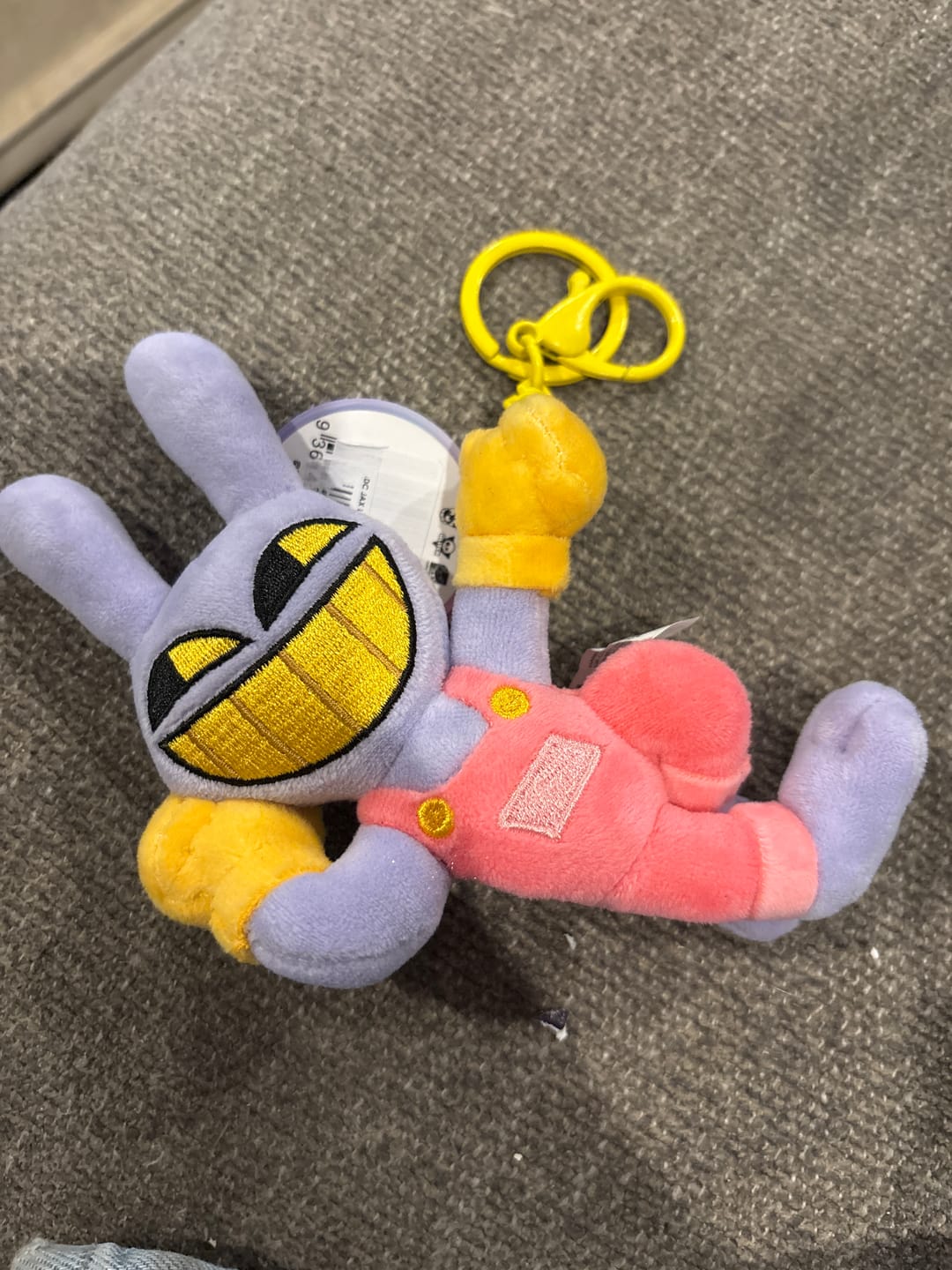 Customer photo review of Jax Keychain Plush