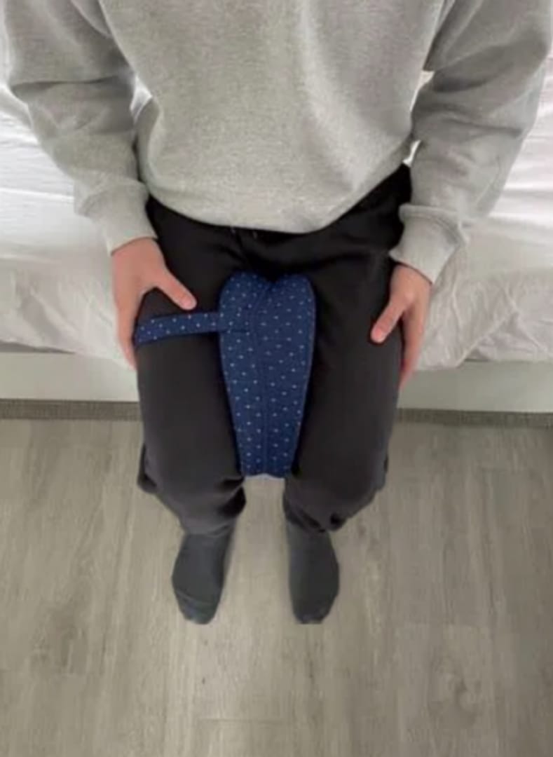 Customer photo review of Exwora Ortopedik Bacak Arası Diz Yastığı