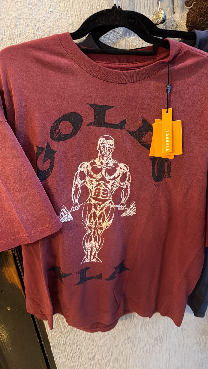 Customer photo review of 4213 - Gold's Iron Legacy Icon Tees