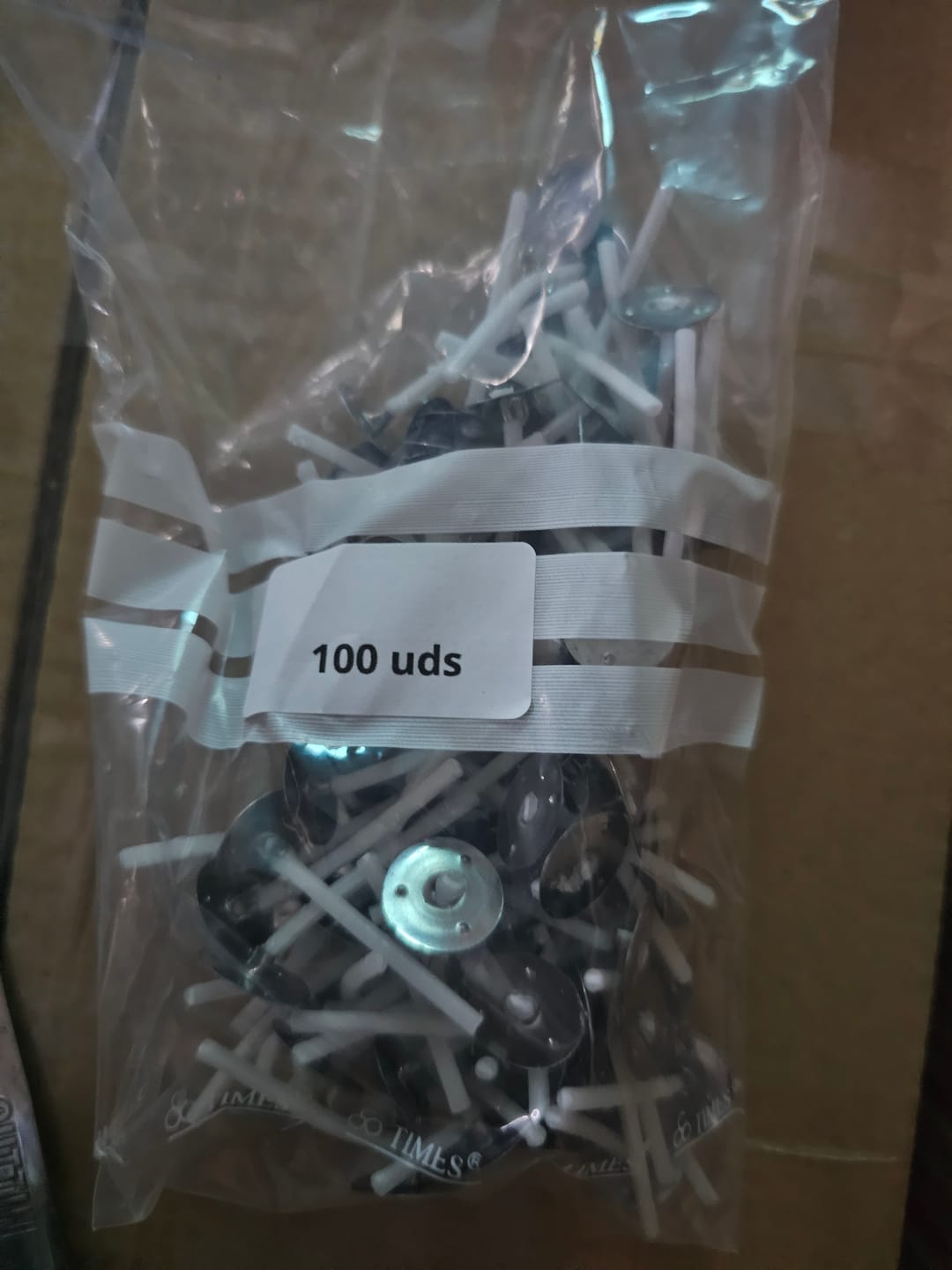 Customer photo review of MECHAS PARA VELAS DE TÉ