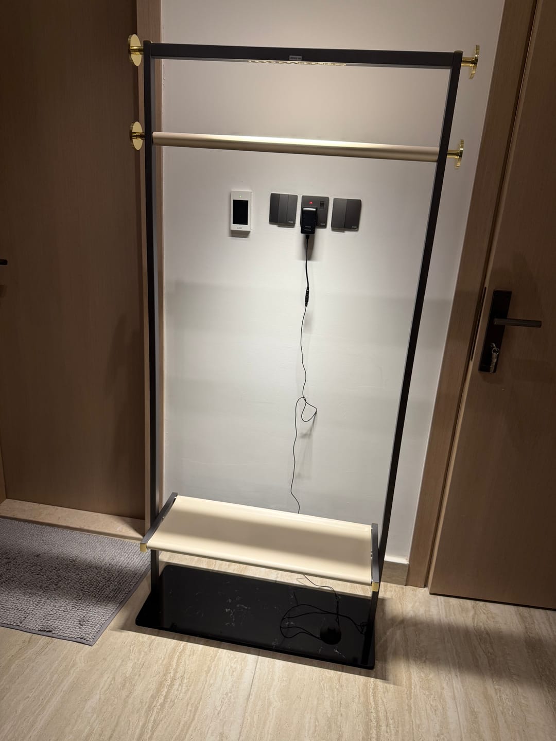 Customer photo review of Vogue Clothing Rack/ Hanger With LED Light MA06130F-001/A