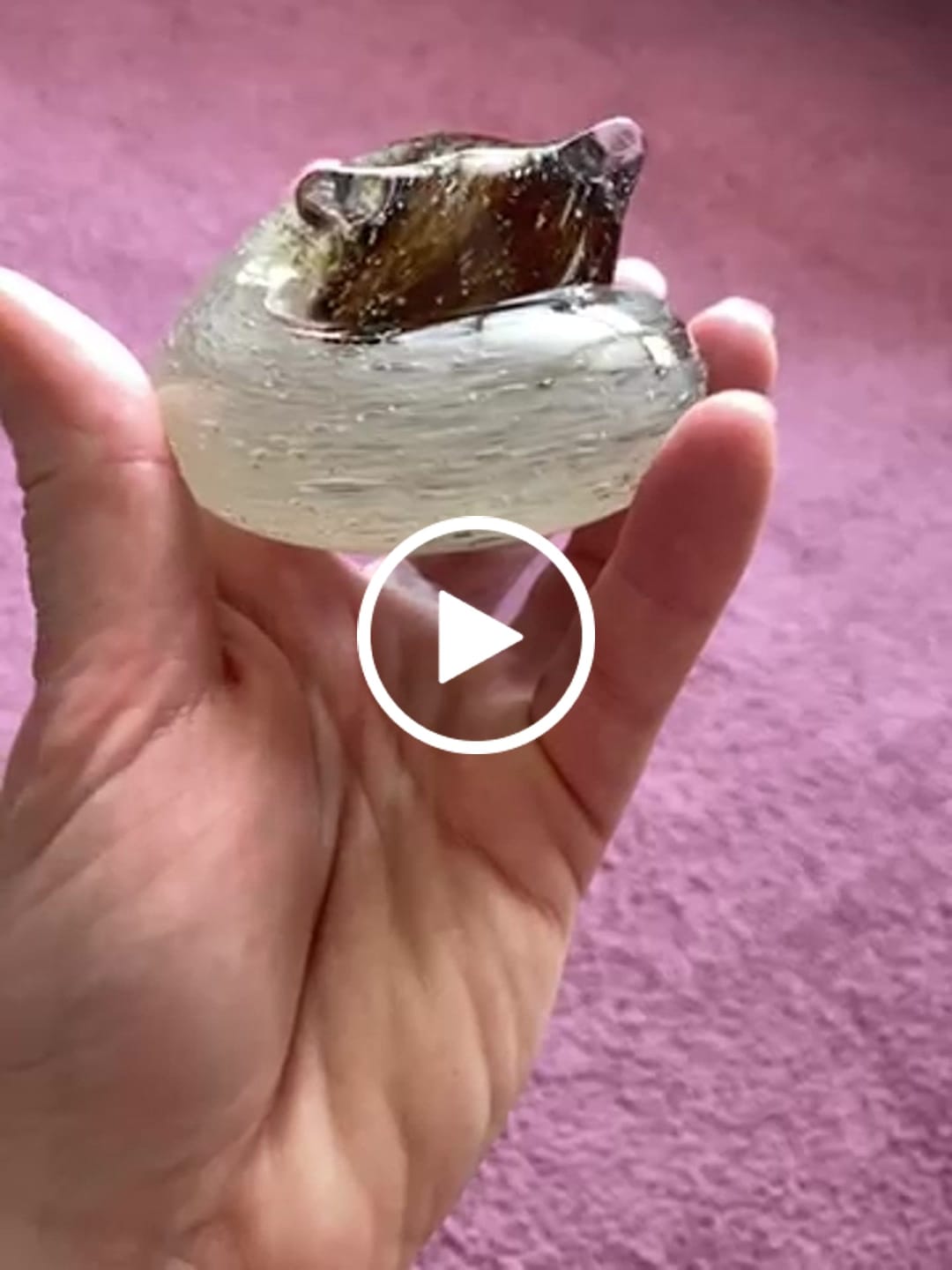 Customer video review of Sleeping Cat with Infused Cremation Ashes