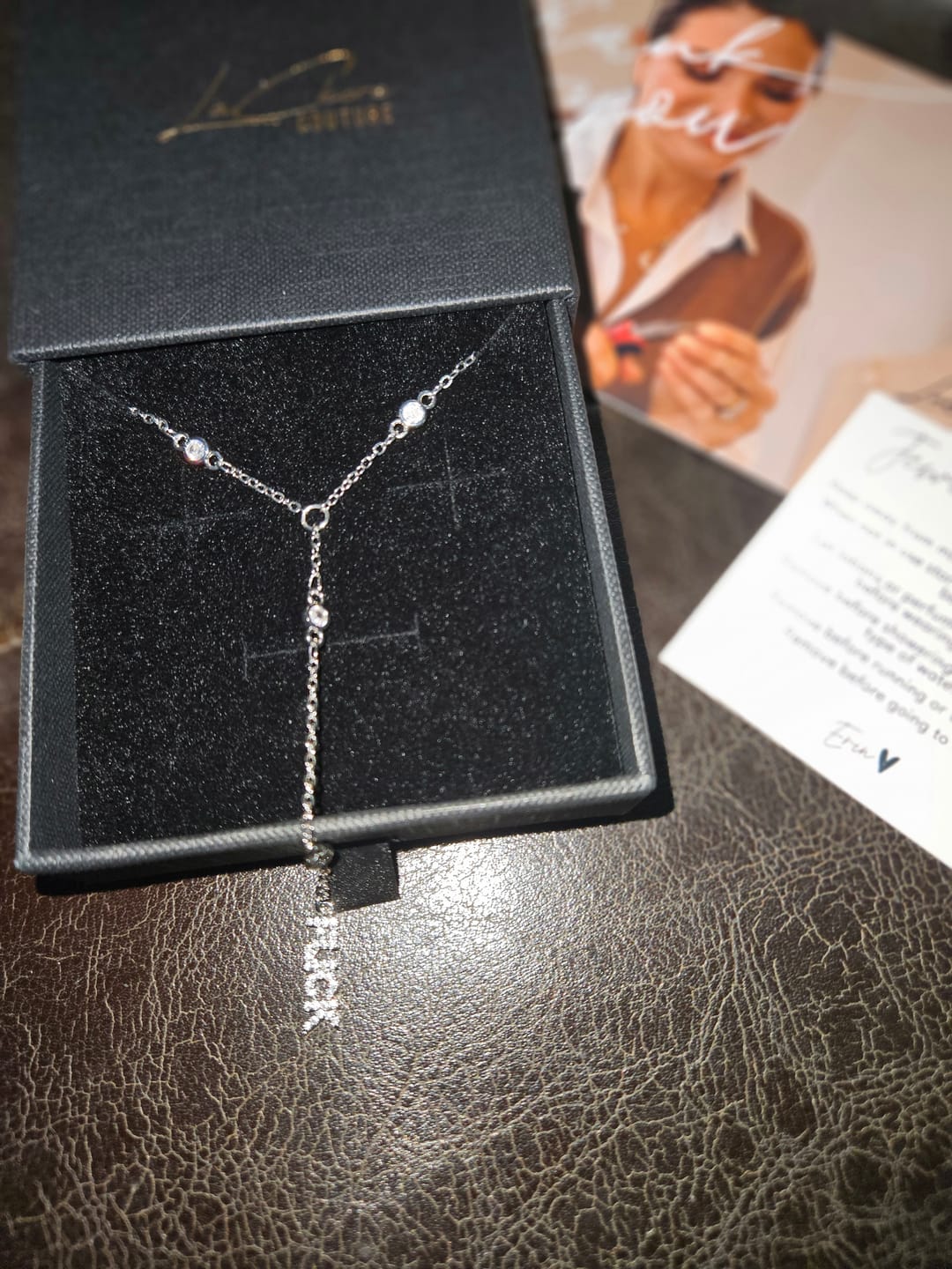 Customer photo review of Fuck Necklace