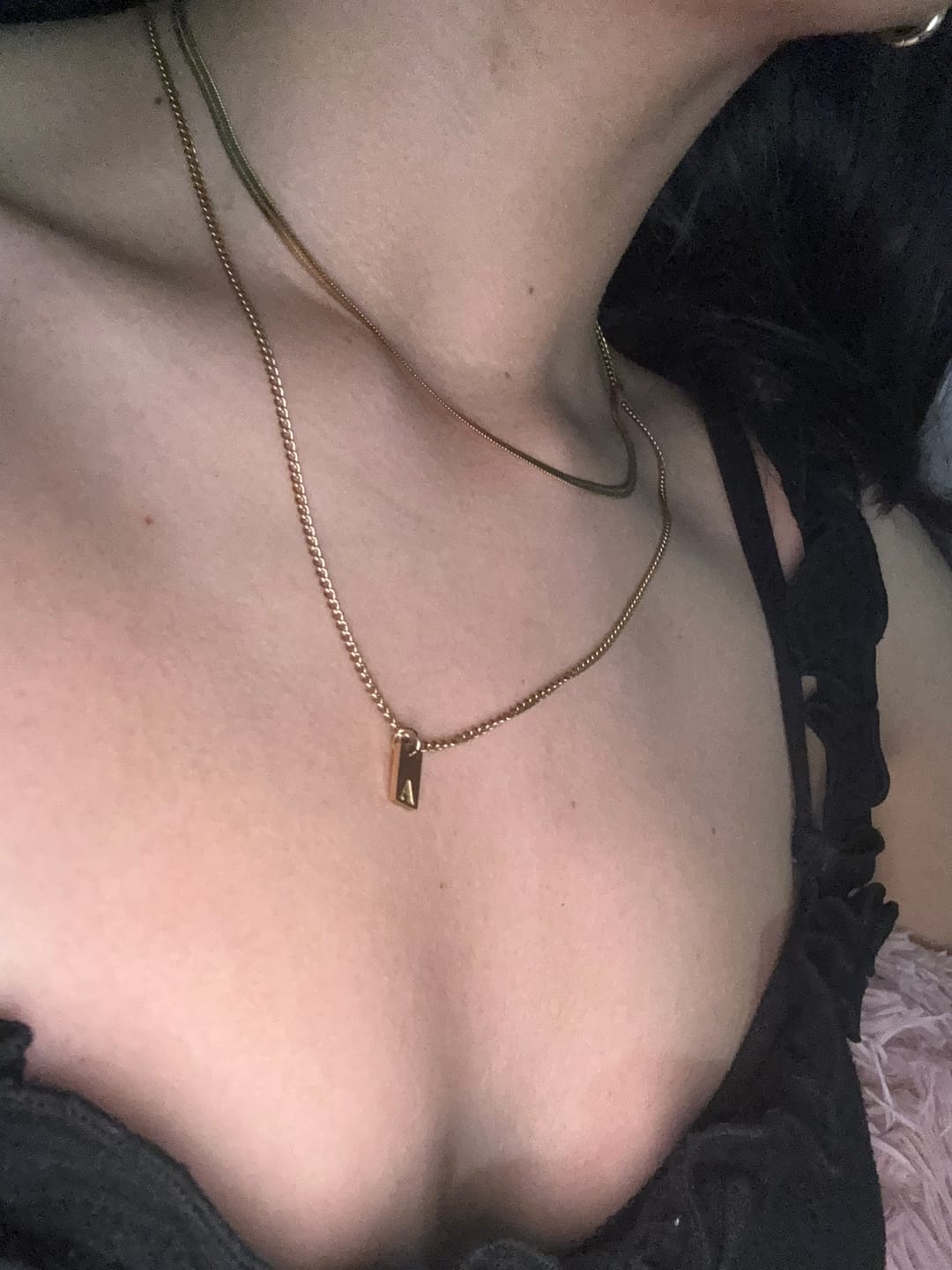 Customer photo review of Collar Delhi Gold