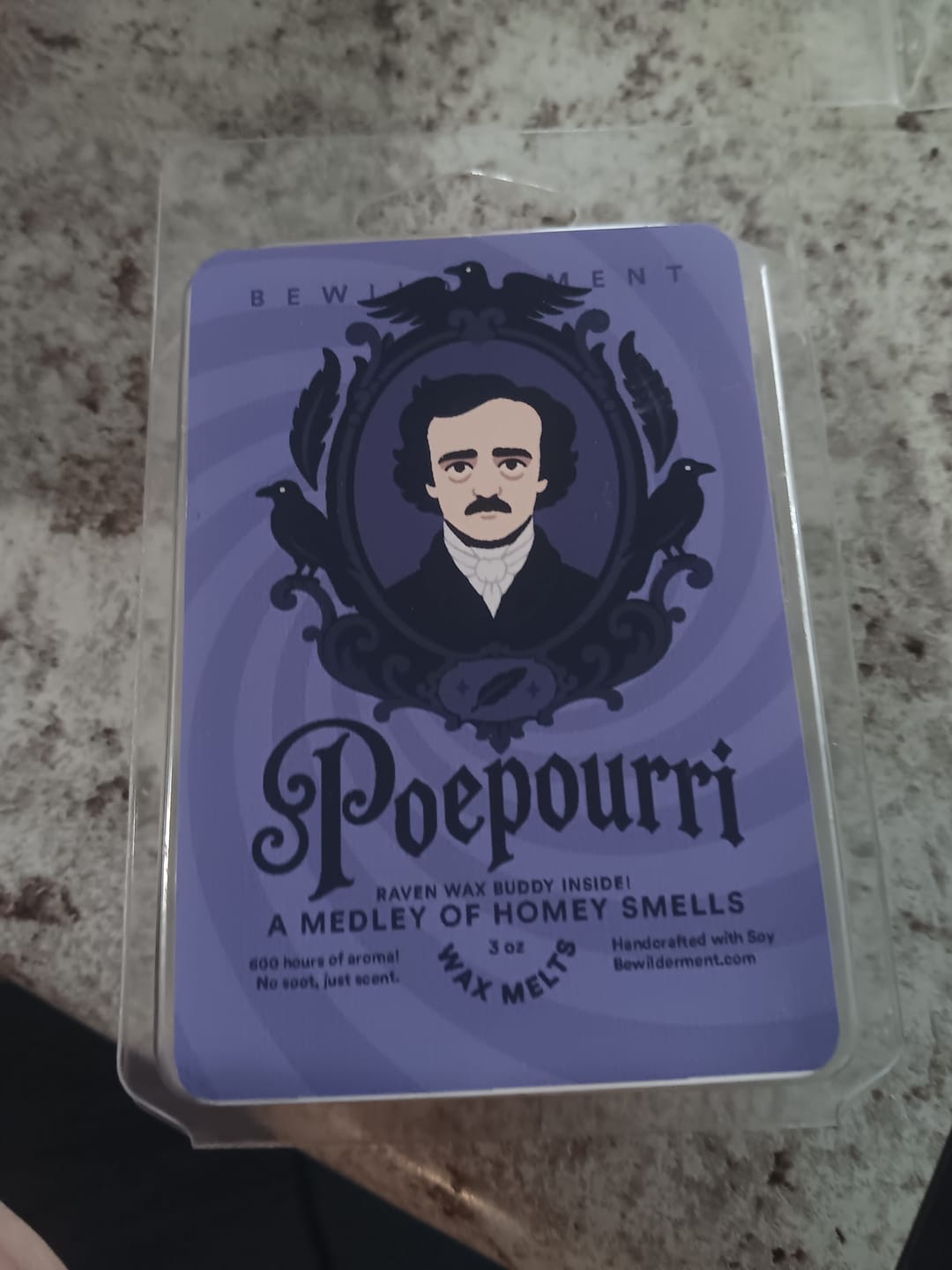 Customer photo review of Poepourri Wax Melts