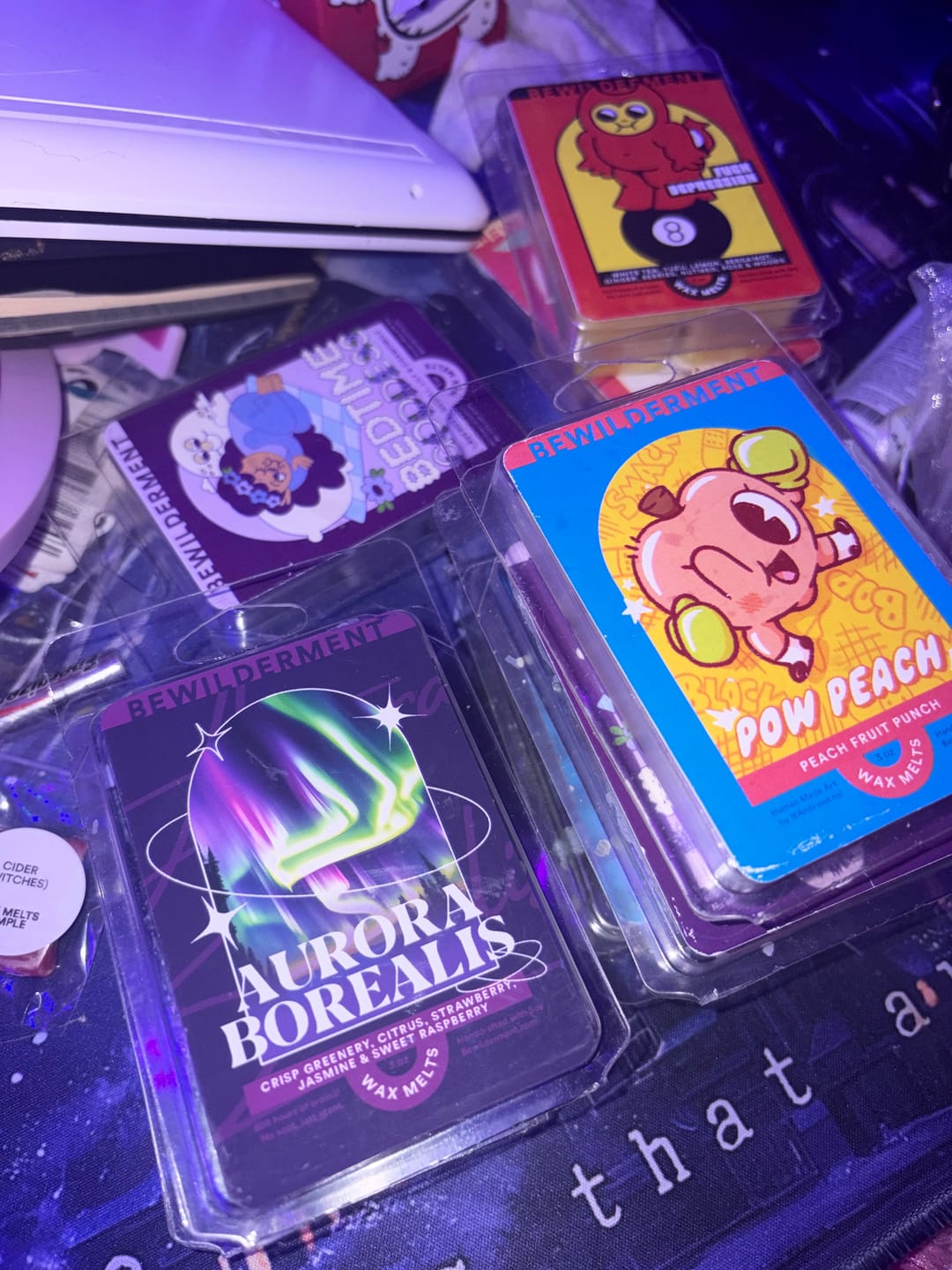 Customer photo review of Aurora Borealis Wax Melts