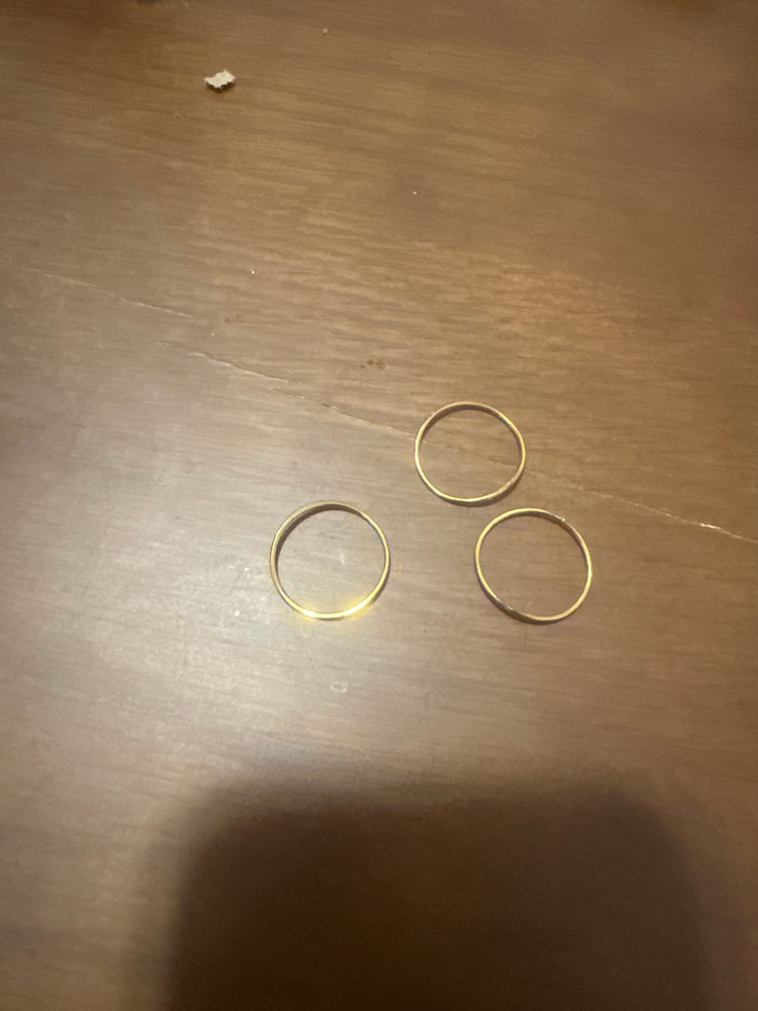 Customer photo review of Gold Infinity Loop Ring