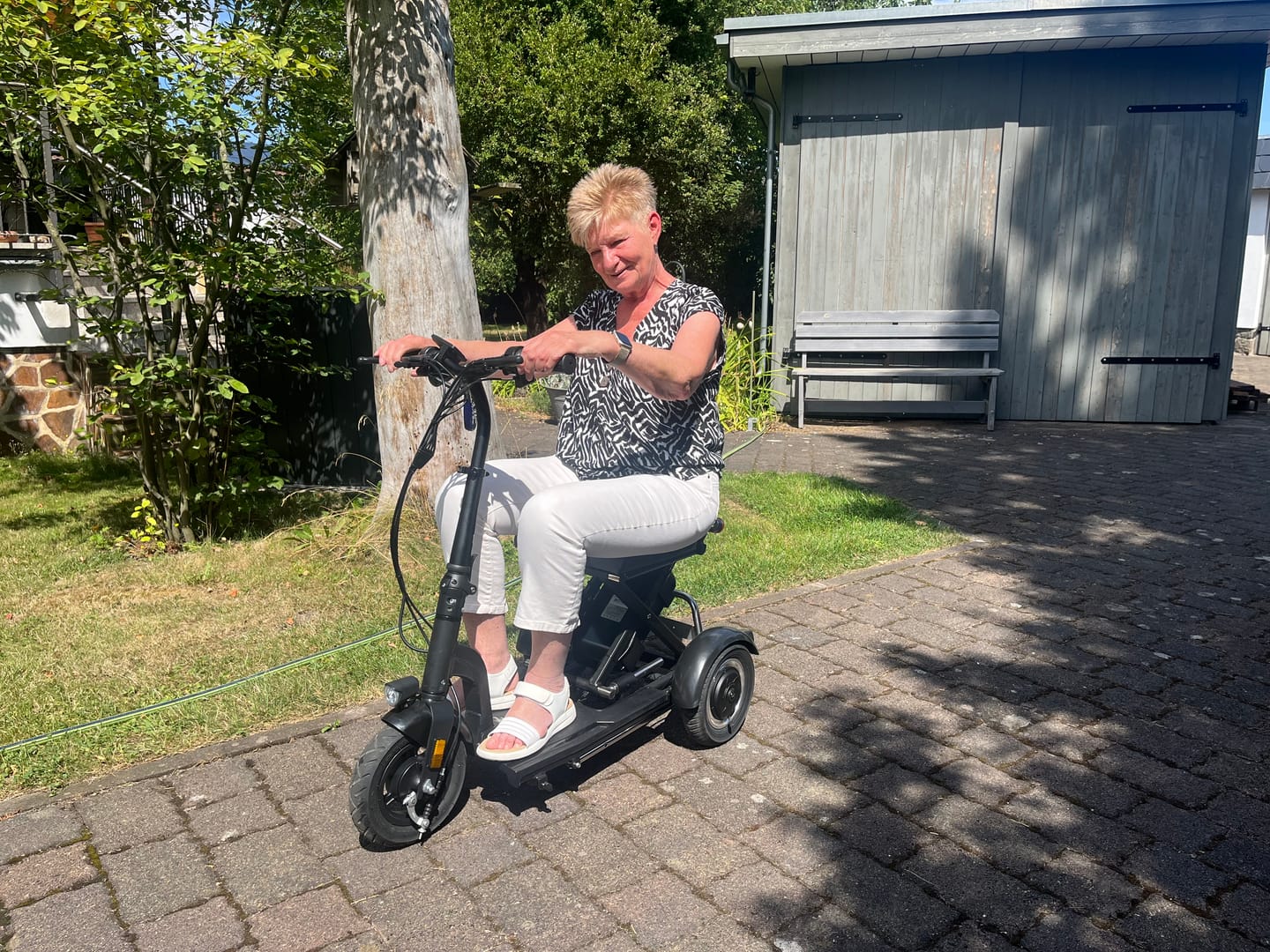 Customer photo review of VITAL-ROLLER - Faltbares Elektromobil - 15 km/h