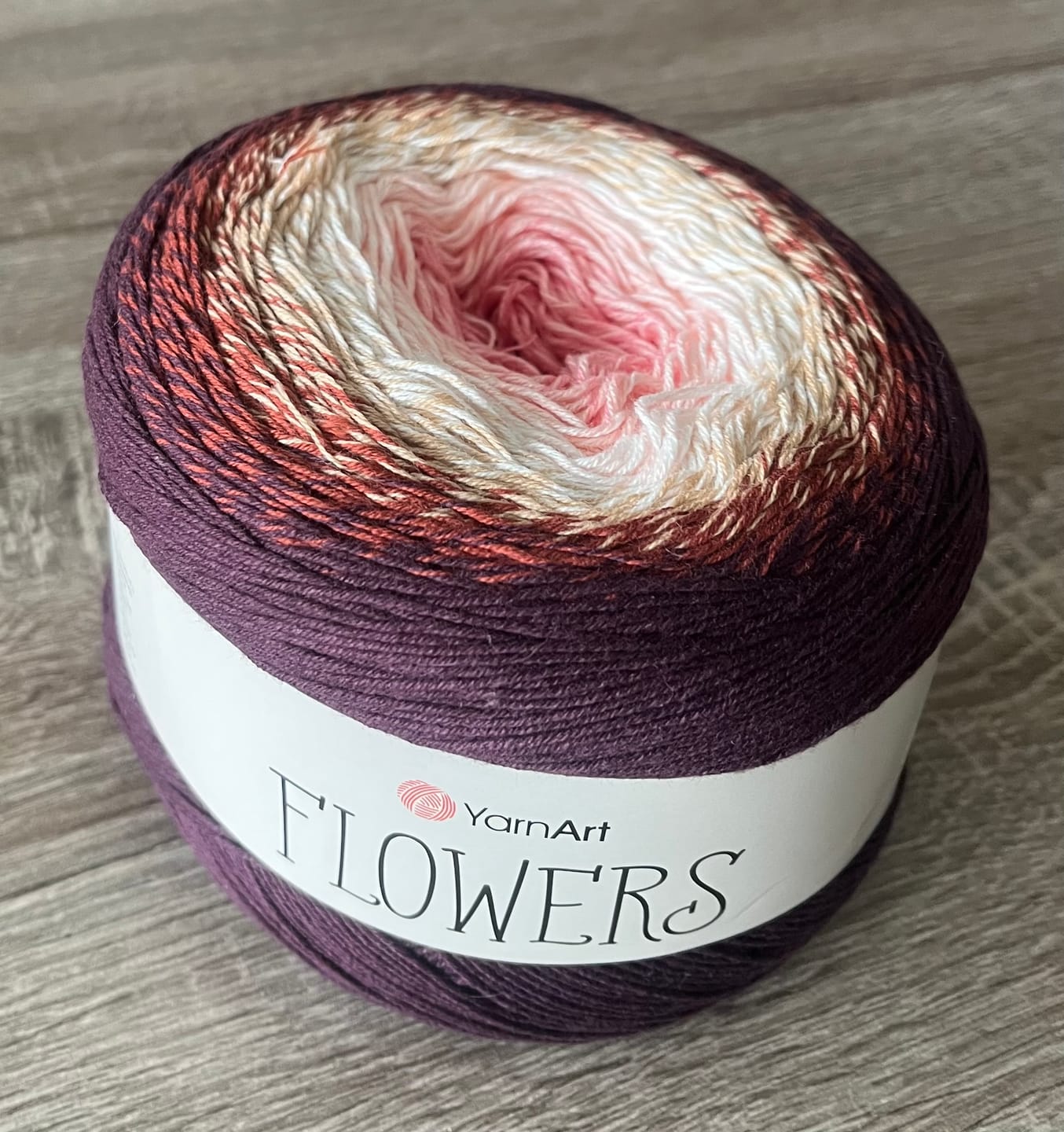 Customer photo review of YarnArt Flowers