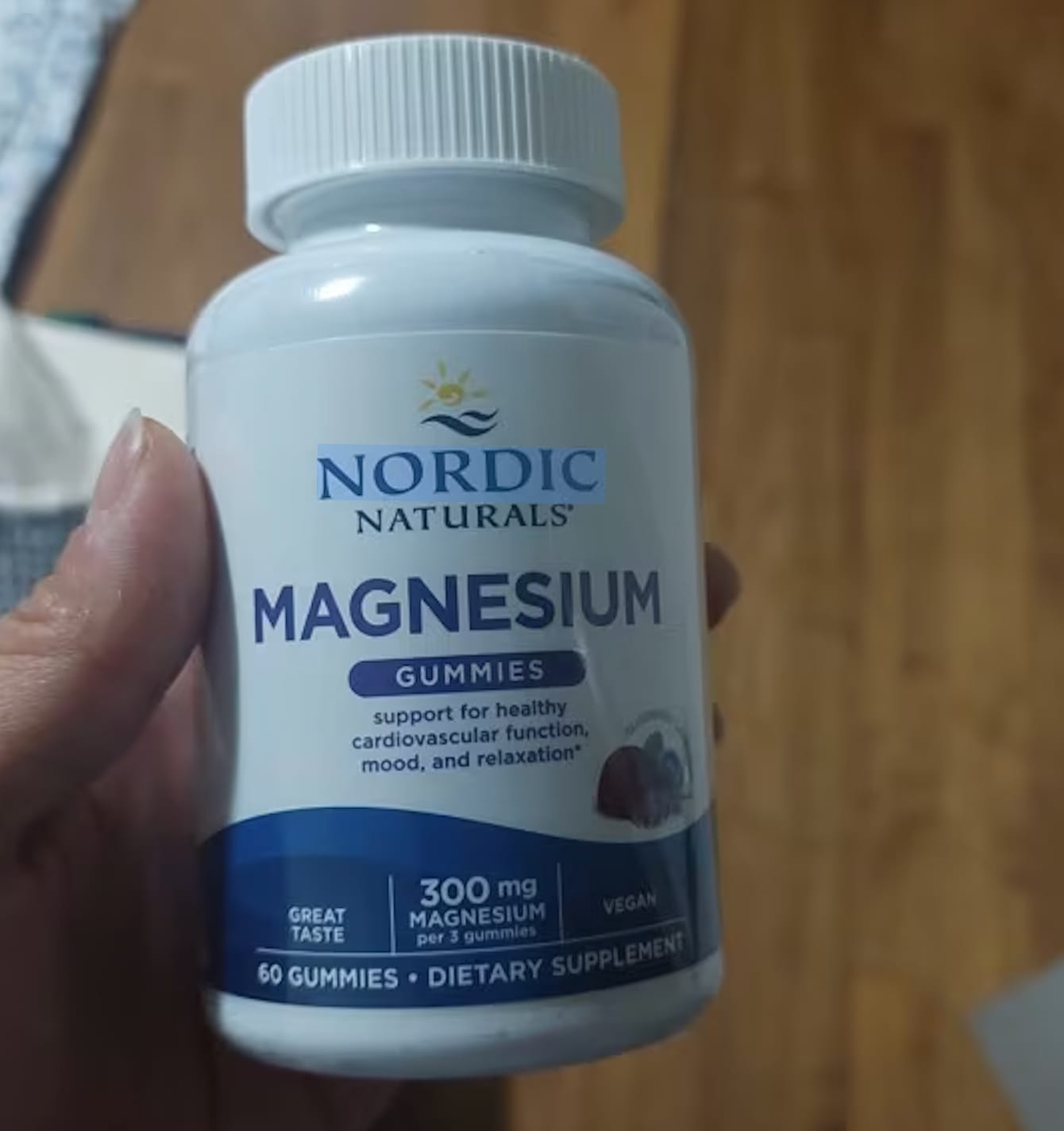 Customer photo review of Magnesium Gummies