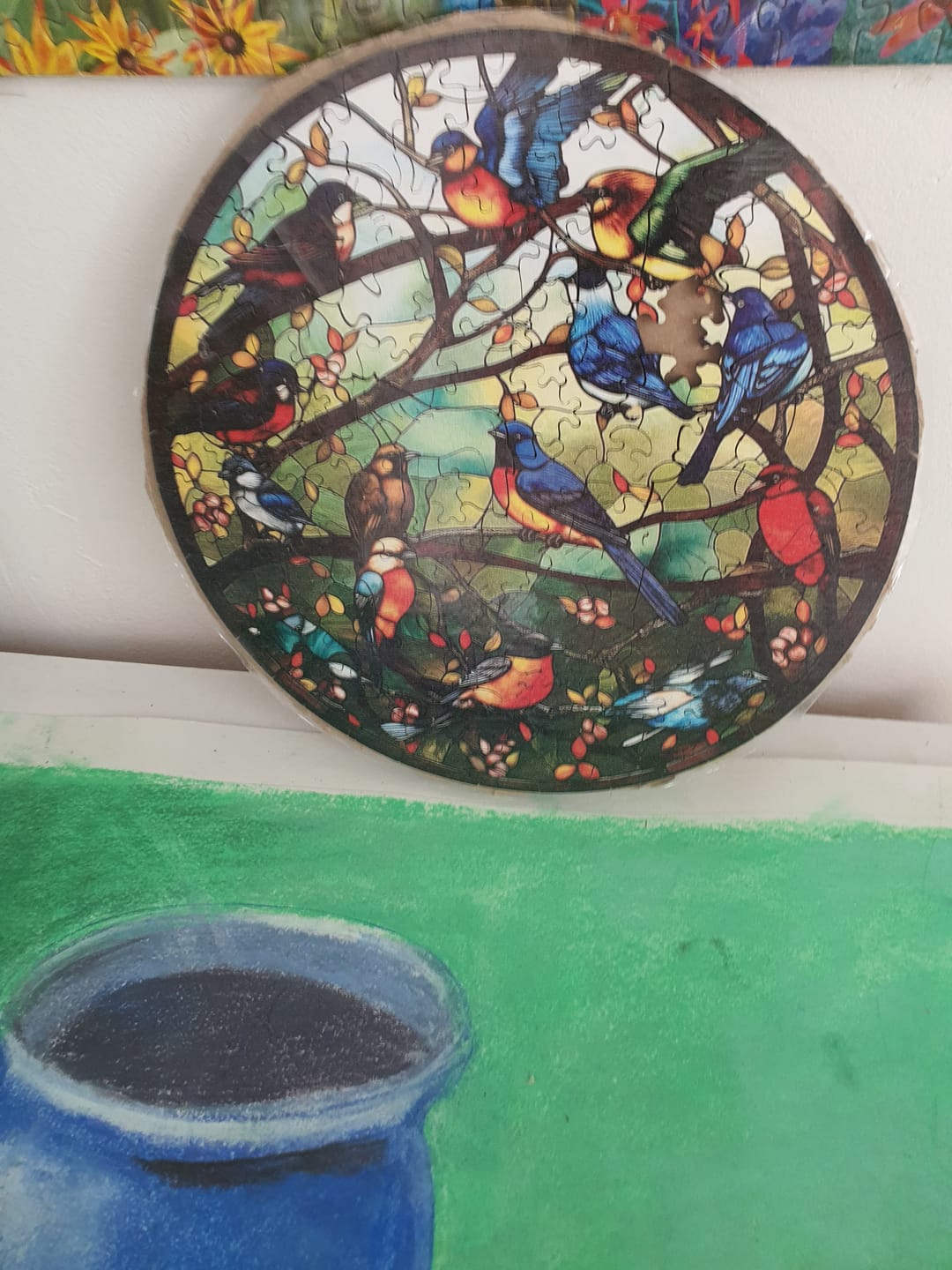 Customer photo review of Puzzle 2D en Bois - Oiseaux de même plumage