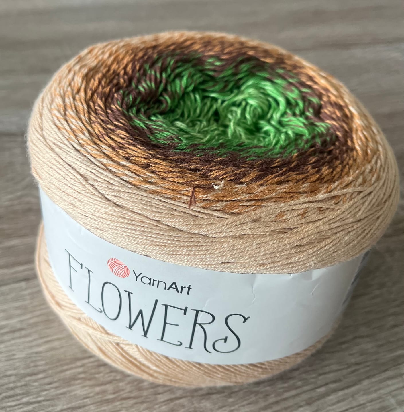 Customer photo review of YarnArt Flowers