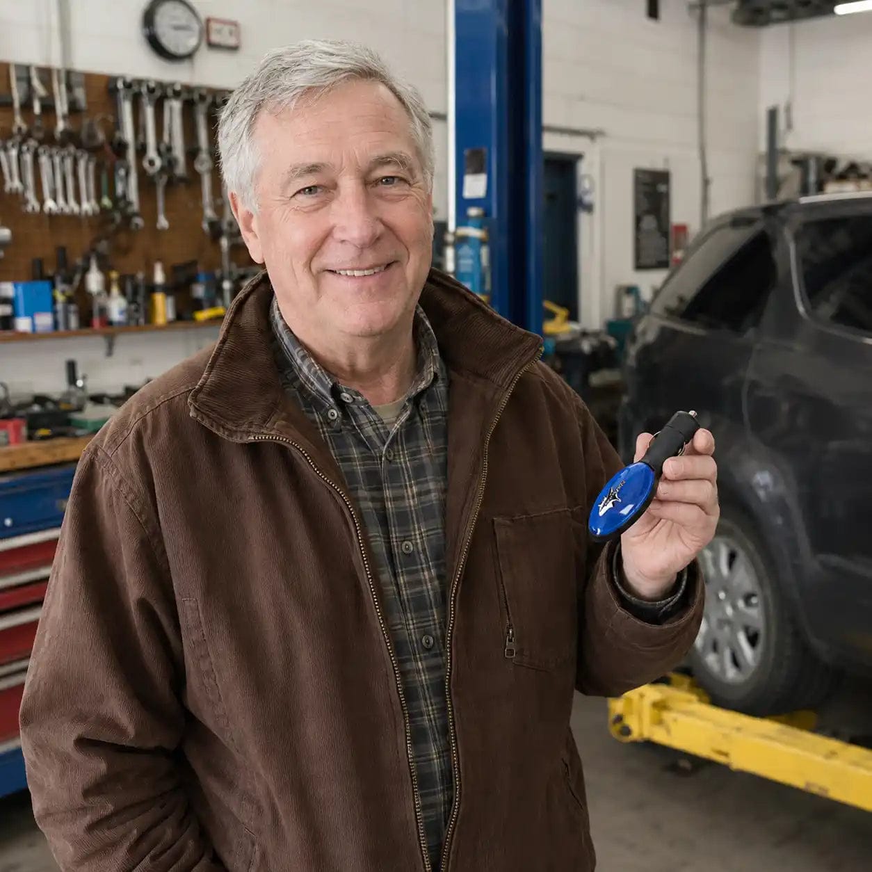 Customer photo review of Plug-In Fuel Saver for Cars, Trucks & SUVs