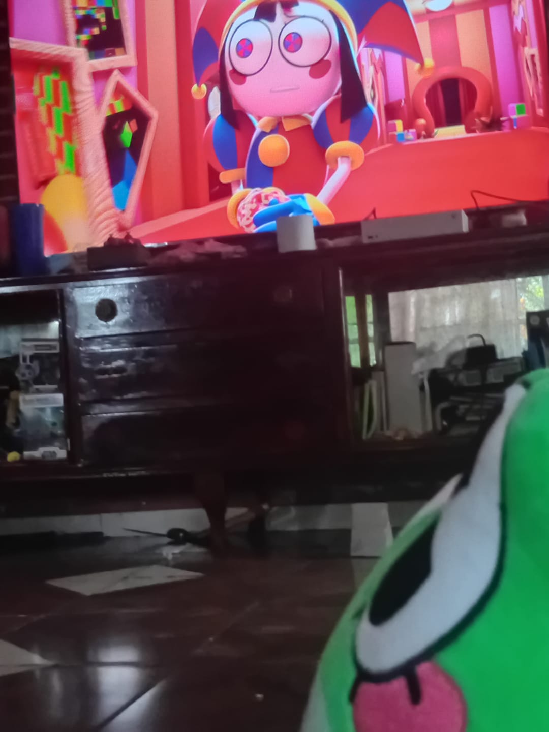 Customer photo review of Ribbit-Suit Jax Plush
