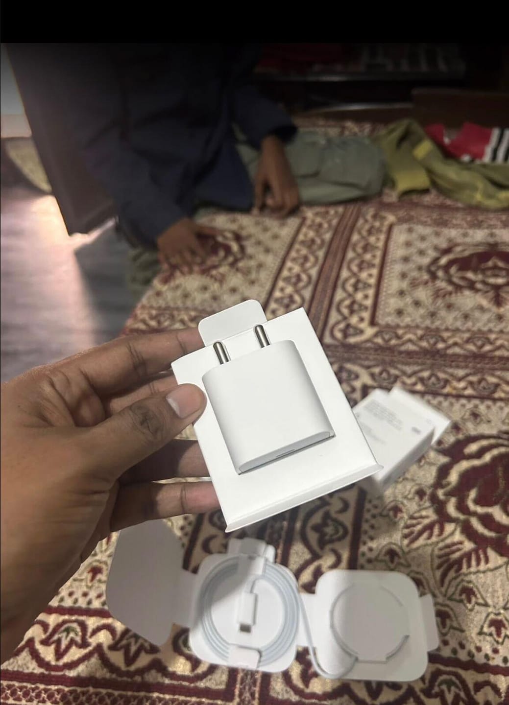 Customer photo review of 20W USB-C Power Adapter | iPhone 12–17 | 1 Year Warranty