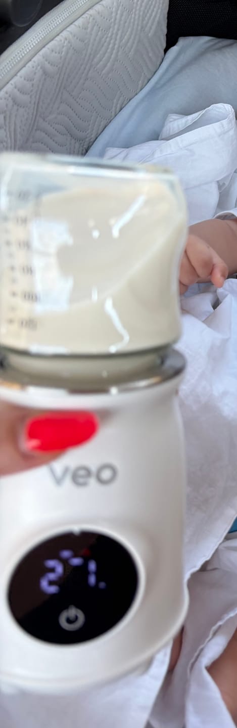 Customer photo review of VEO - Il primo scalda biberon portatile a batteria
