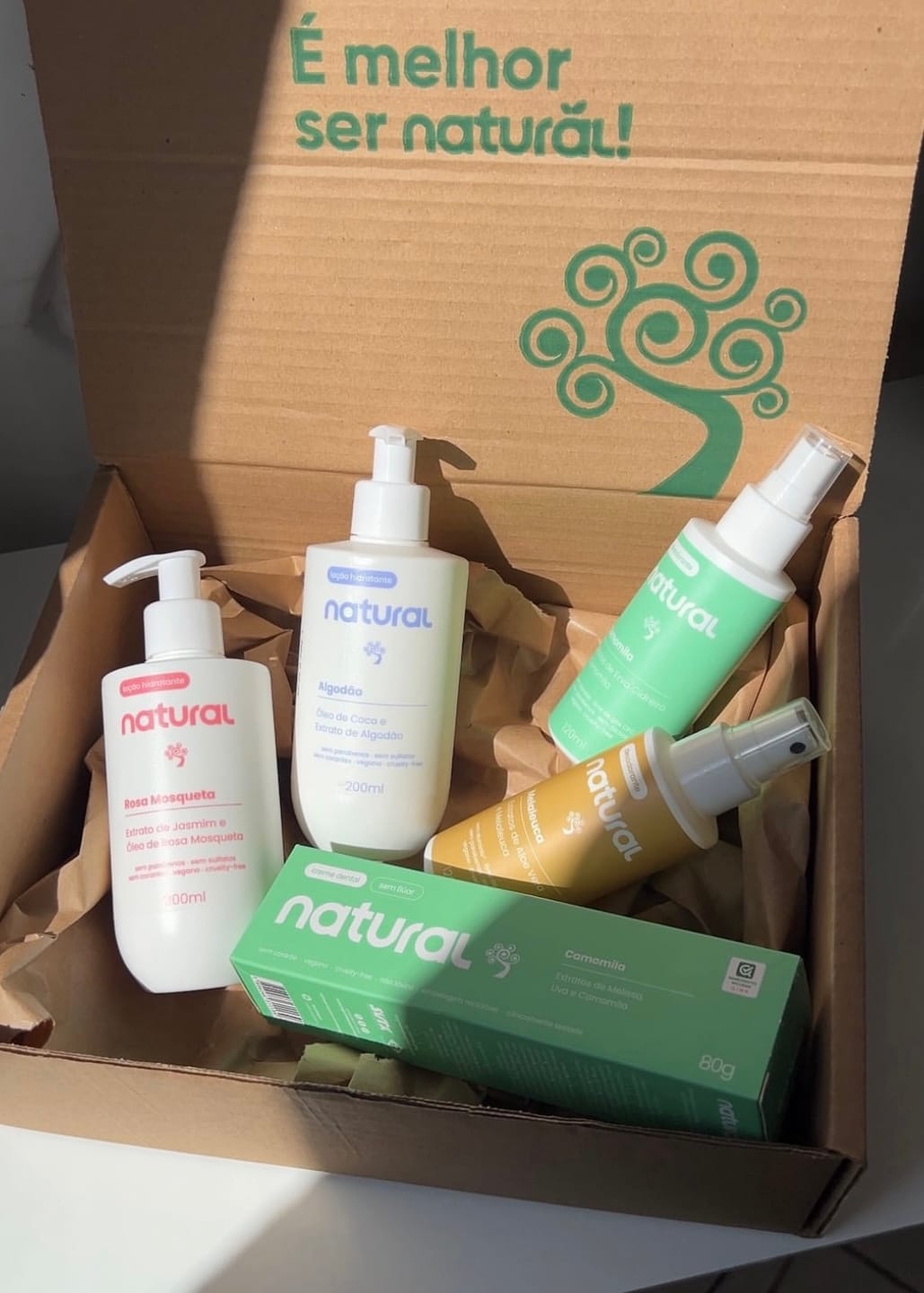 Customer photo review of Desodorante Natural com Camomila e Erva Cidreira 120 ml