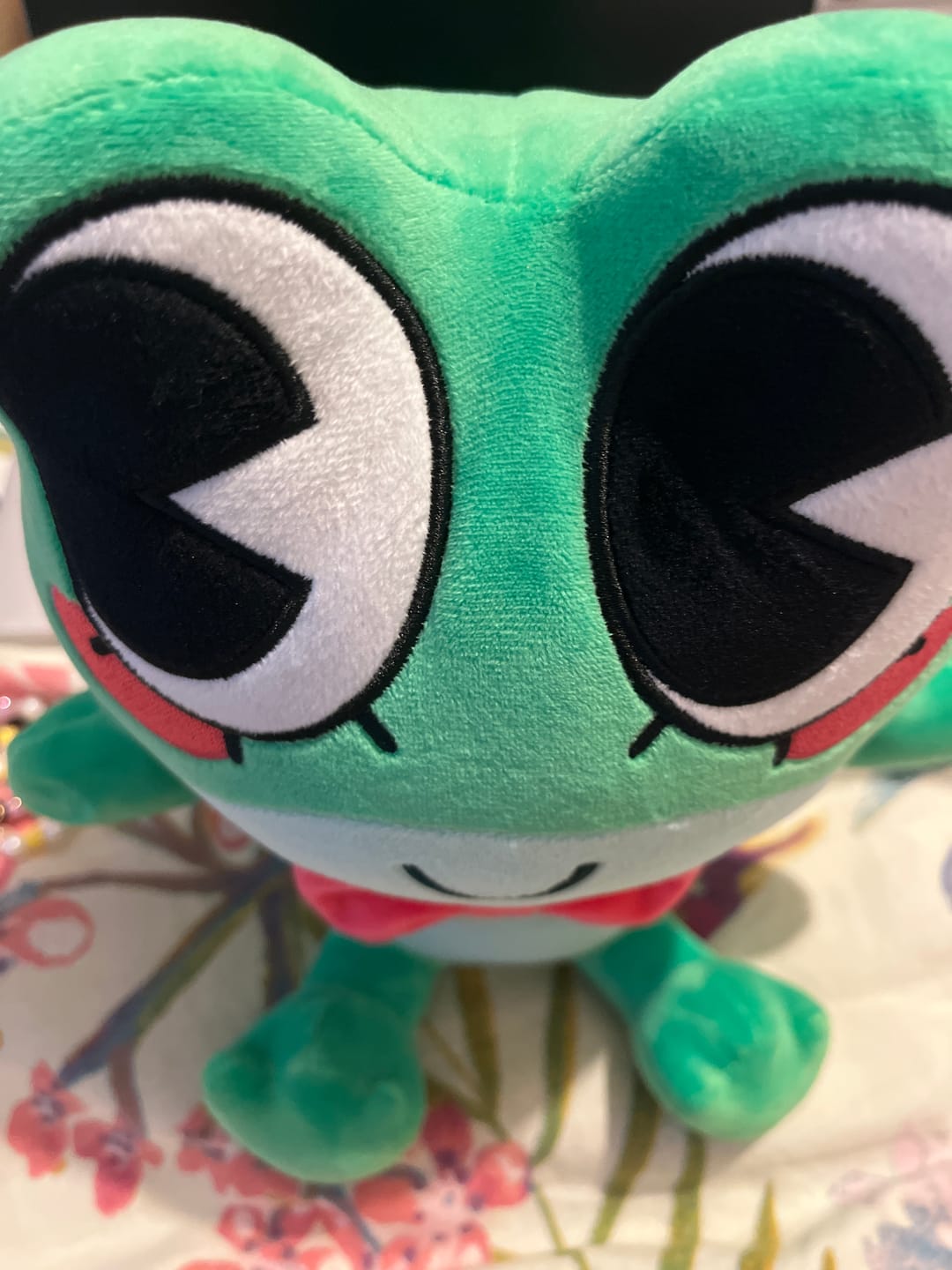Customer photo review of Ribbit Plush