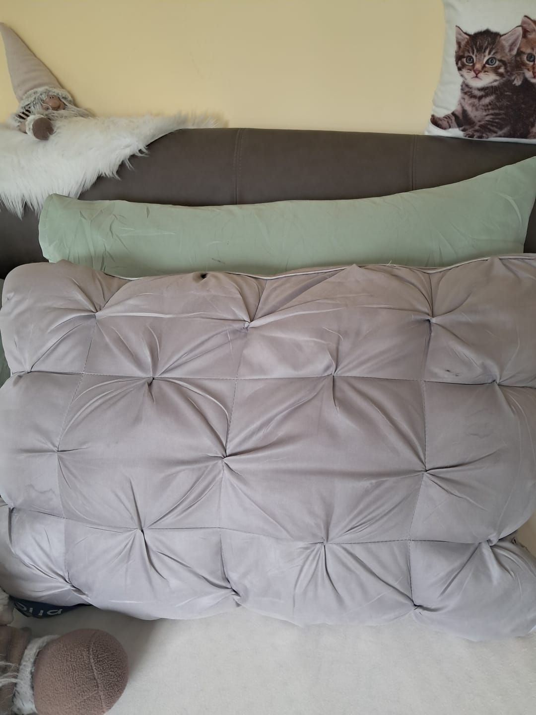 Customer photo review of SoftCloud® Kissen – Hypoallergenes Premium Komfortkissen