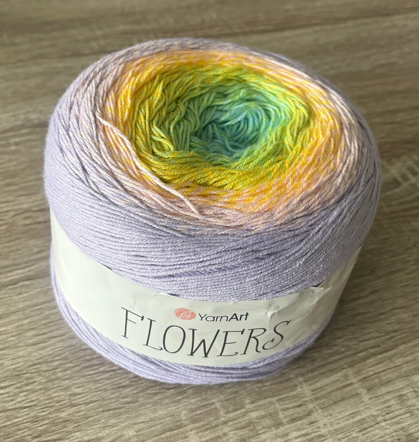 Customer photo review of YarnArt Flowers