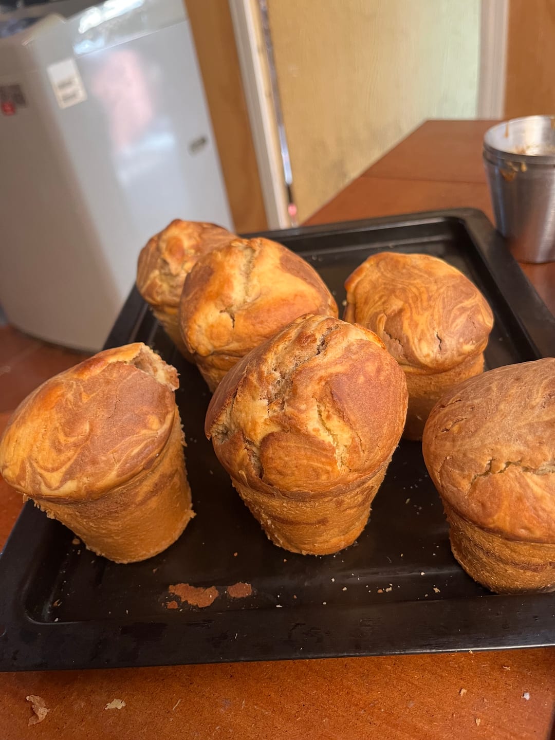 Customer photo review of Set de 12 Moldes de Muffin de Aluminio