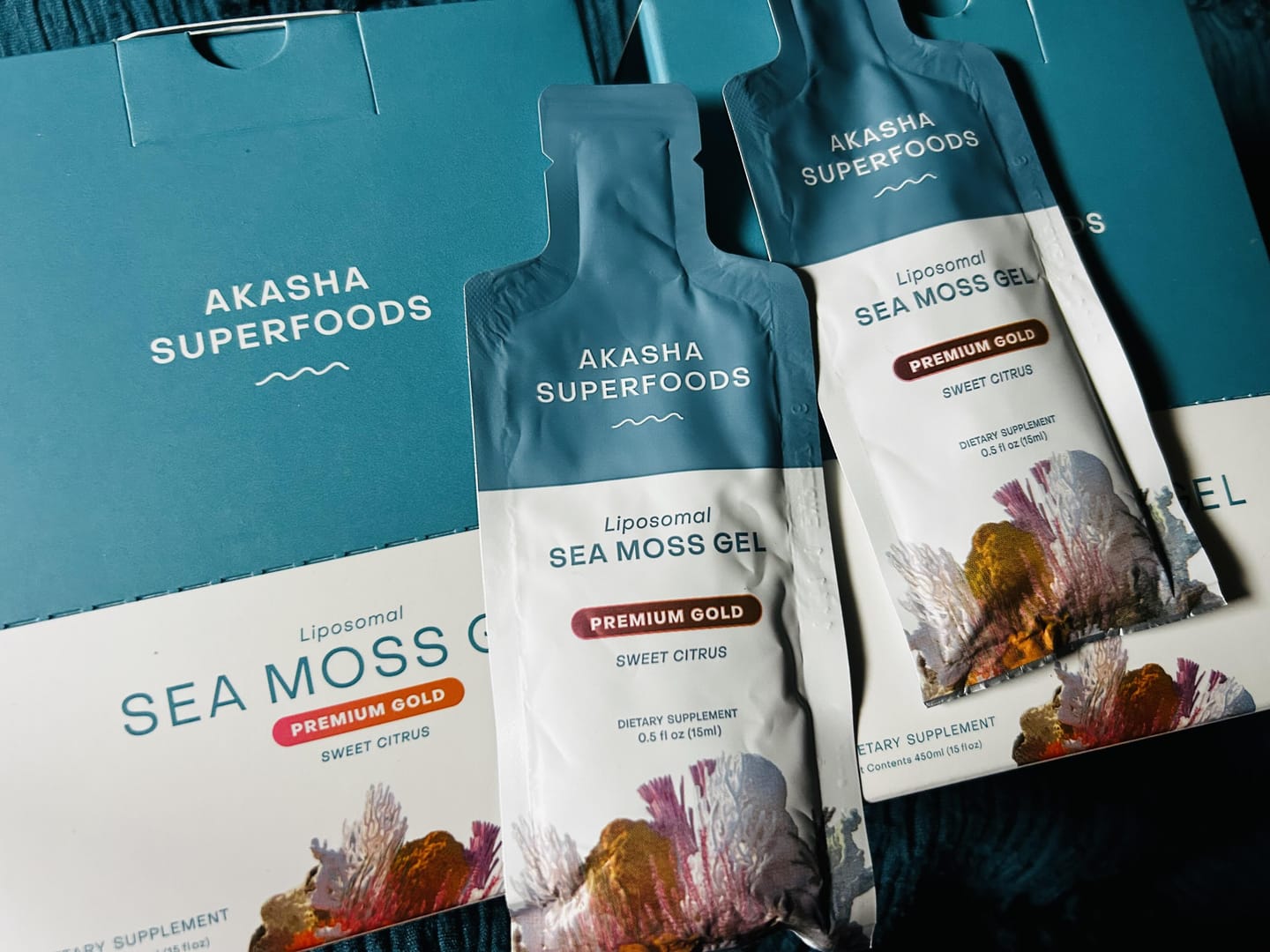 Customer photo review of Liposomal Sea Moss Gel (30 Packets)