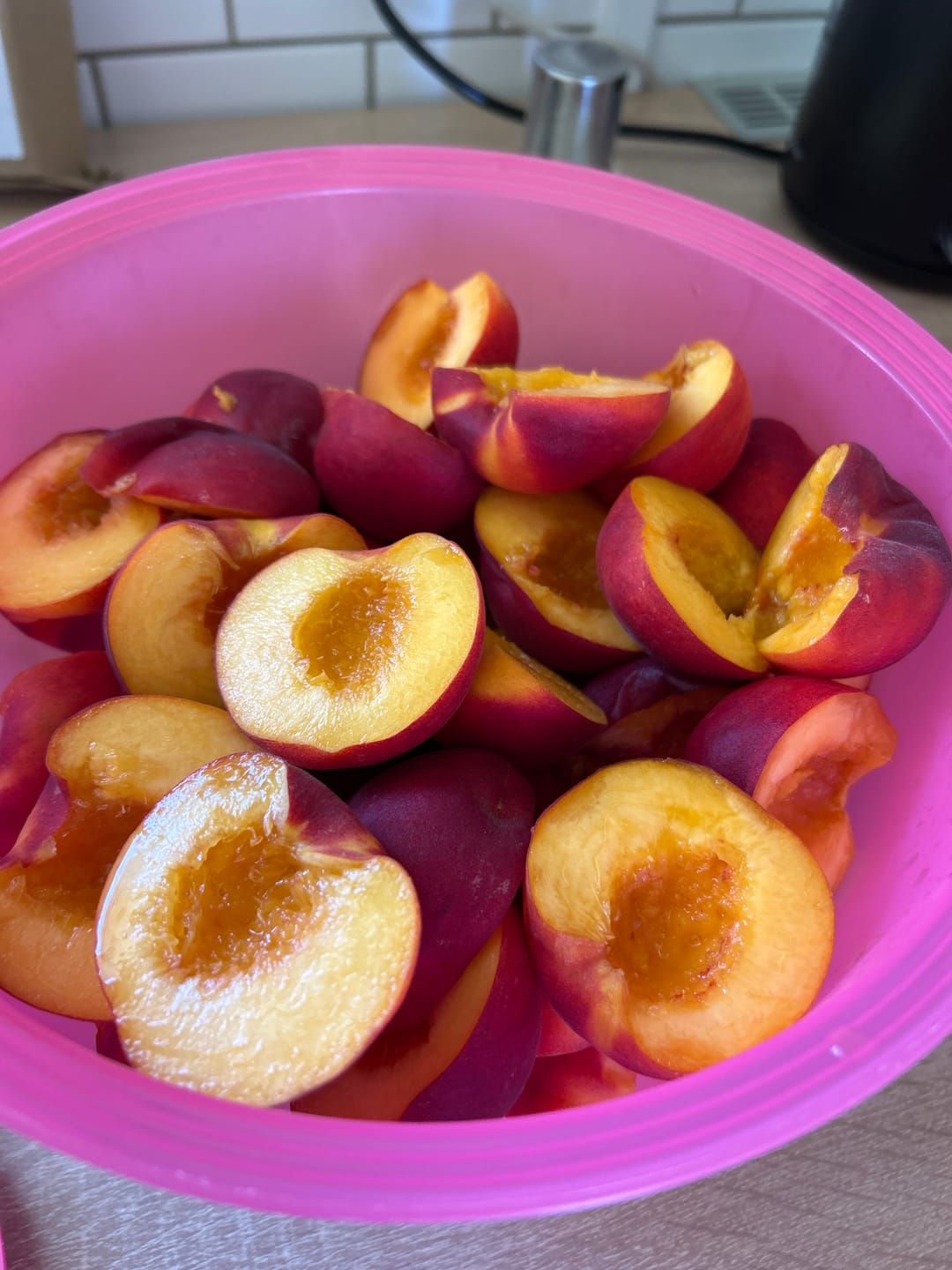 Customer photo review of Pfirsich & Nektarinen Bio von Jordi Retterbox 3kg