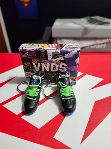 Customer photo review of AJ 2-13 Collections | Mini Sneakers Keychain