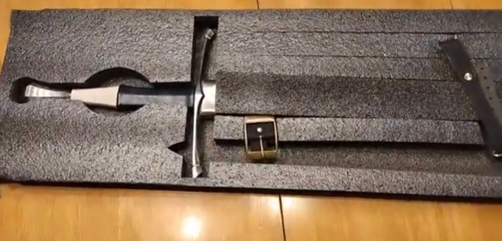 Customer photo review of The Dragonwhisper Longsword