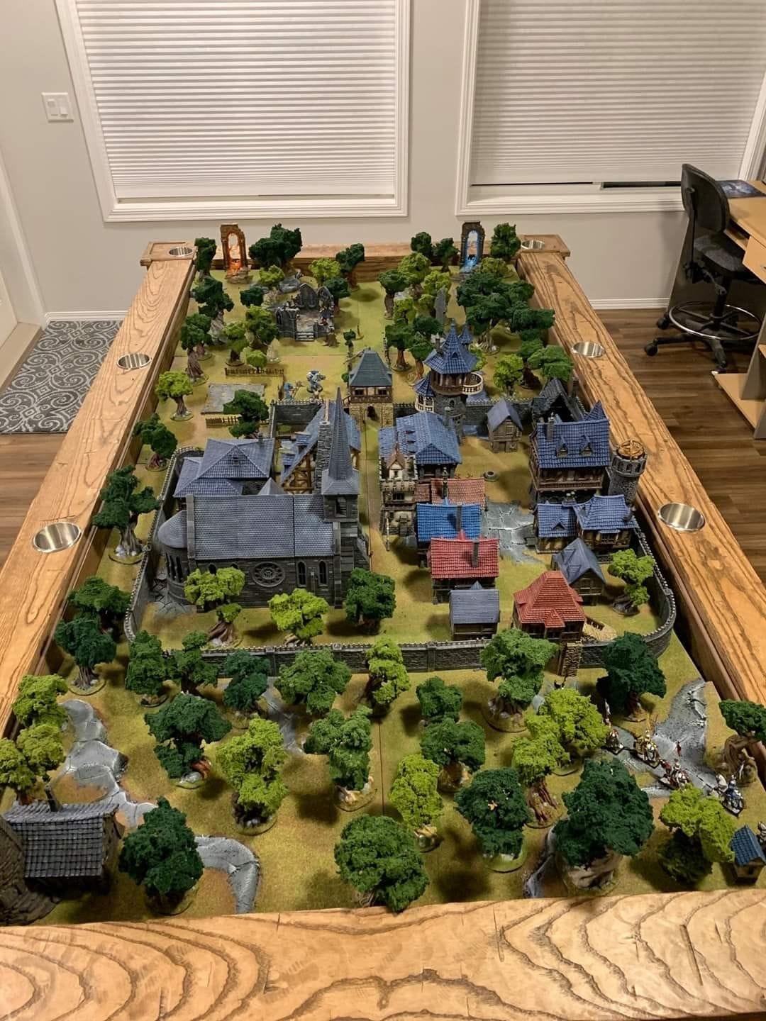 Customer photo review of Magnetic Sheets for secure moving and storing your armies