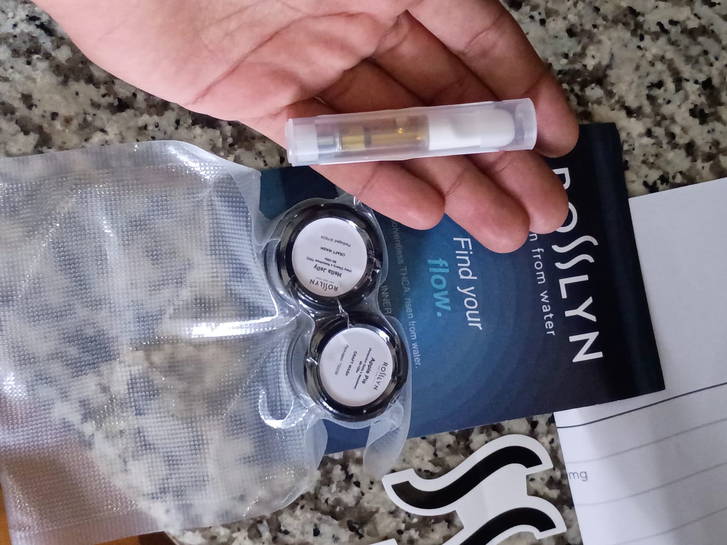 Customer photo review of Amnesia Haze - 1000MG Distillate