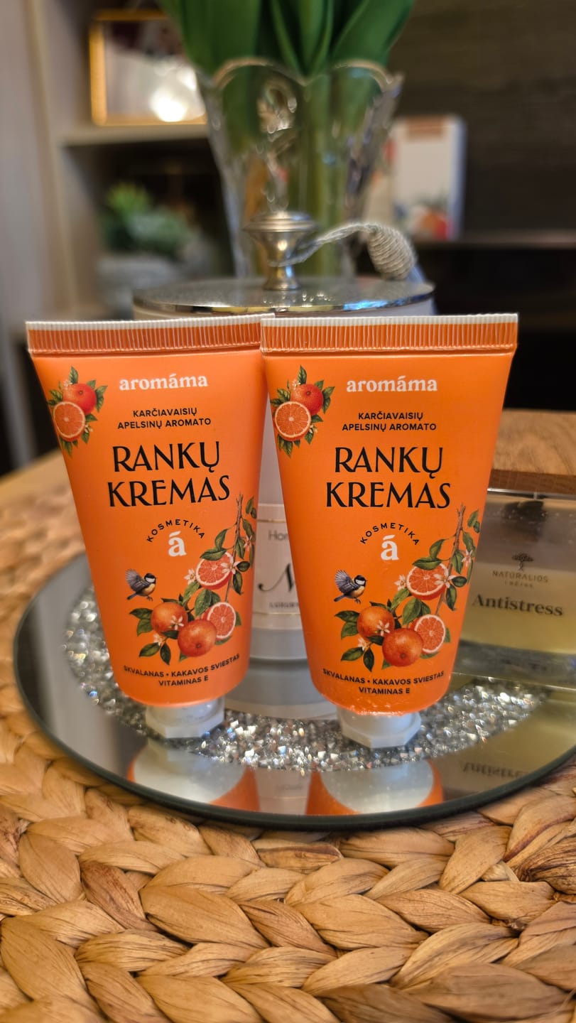 Customer photo review of Karčiavaisių apelsinų aromato rankų kremas
