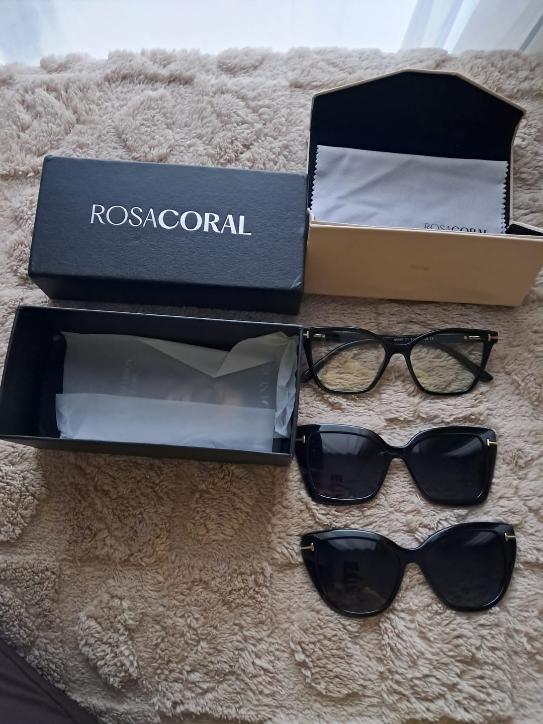 Customer photo review of Óculos Barcelona Clip-On Polarizado 3 em 1