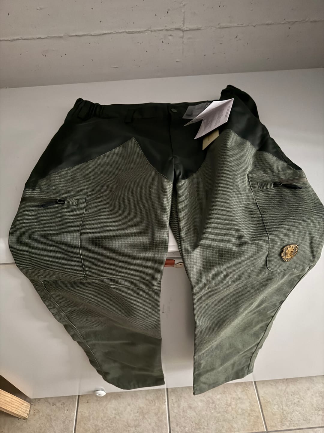 Customer photo review of Pantalone da Caccia Vient VP05 Verde con Kevlar Antirovo