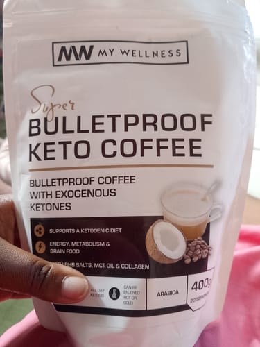 Customer photo review of My Wellness Super Bulletproof Keto Coffee