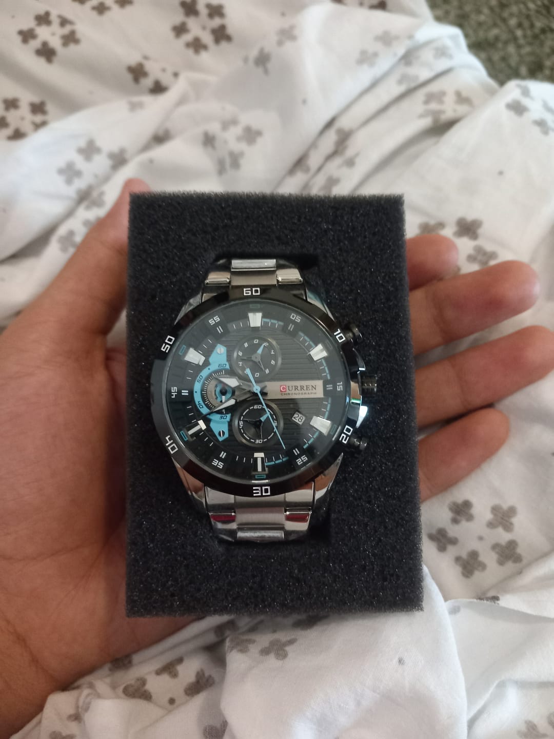Customer photo review of Curren Madrid® orologio uomo acciaio