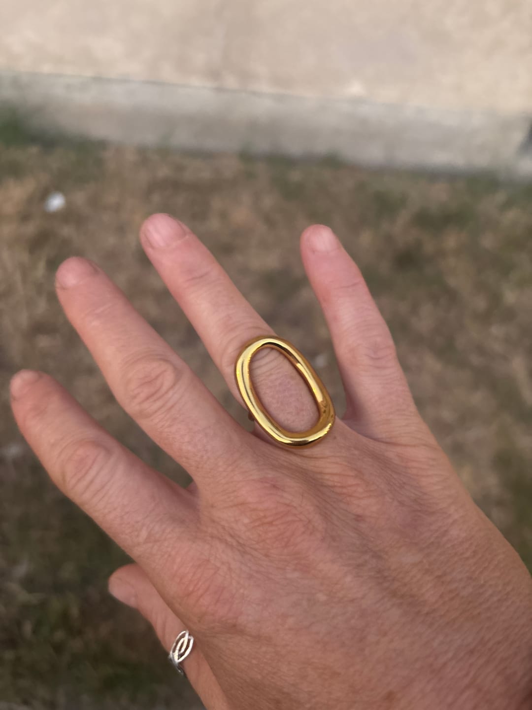 Customer photo review of Moonwave Ring